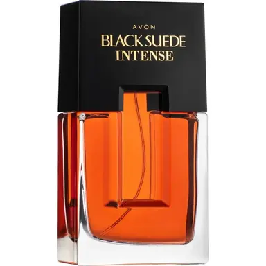 Black Suede Intense by Avon bottle