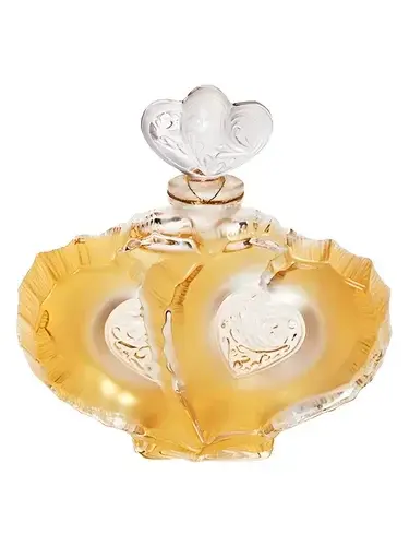 Lalique de Lalique Deux Coeurs Crystal Flacon by Lalique bottle