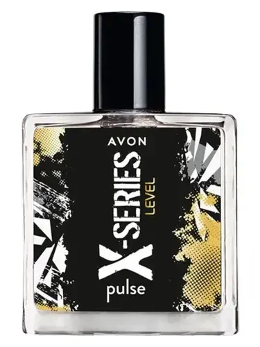 Pulse Level by Avon bottle