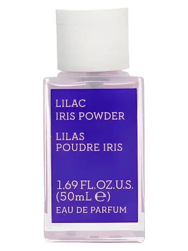 Lilac Iris Powder by Korres bottle