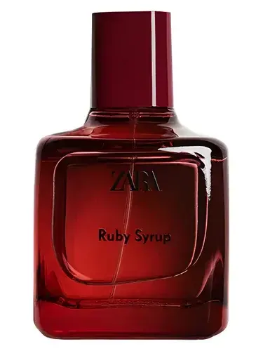 Ruby Syrup 2021 by Zara bottle