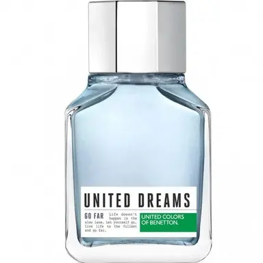 United Dreams Men Go Far by Benetton bottle