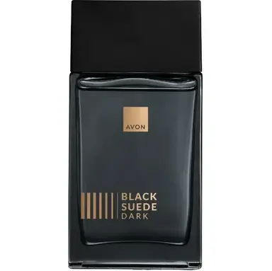 Black Suede Dark by Avon bottle