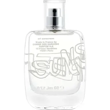 ERL Sunscreen by Comme des Garcons bottle