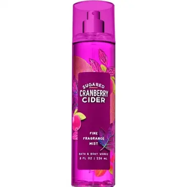 Sugared Cranberry Cider by Bath & Body Works bottle