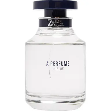 A Perfume In Blue by Zara bottle