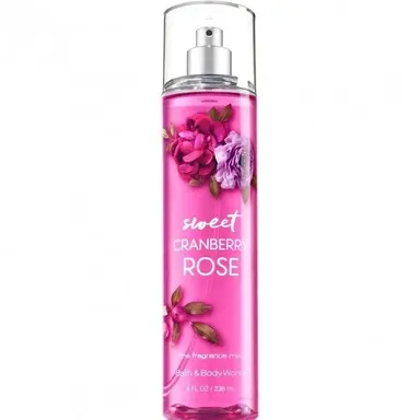 Sweet Cranberry Rose by Bath & Body Works bottle