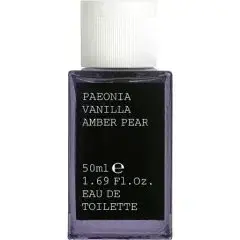 Peonia Vanilla Amber Pear by Korres bottle