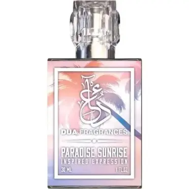 Paradise Sunrise by The Dua Brand bottle