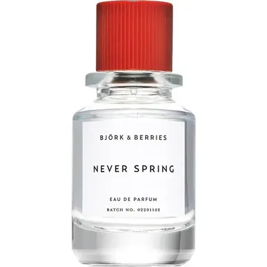 Never Spring by Björk & Berries bottle