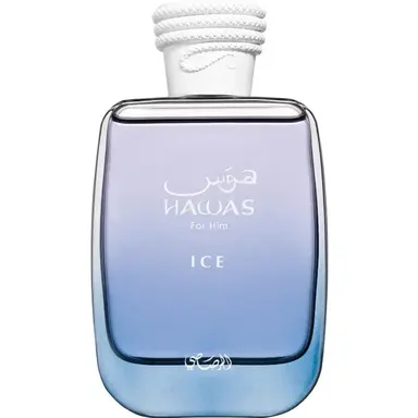 Hawas Ice for Him by Rasasi bottle