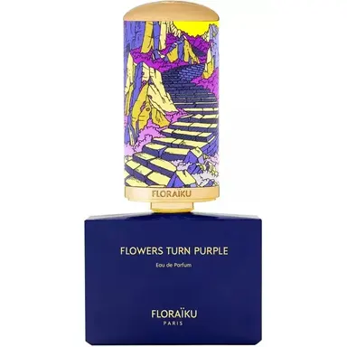 Flowers Turn Purple by Floraiku bottle