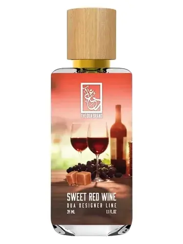Sweet Red Wine by The Dua Brand bottle
