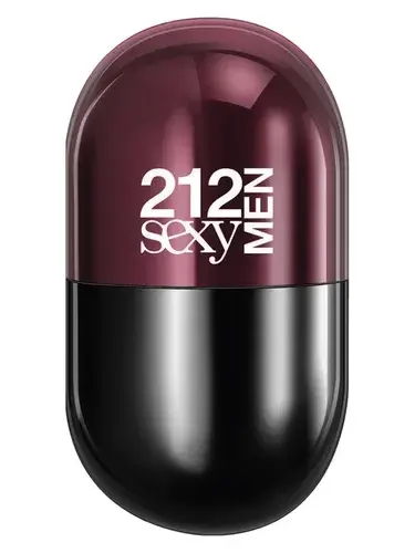 212 Sexy Men Pills by Carolina Herrera bottle