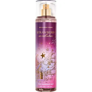 Strawberry Snowflakes by Bath & Body Works bottle
