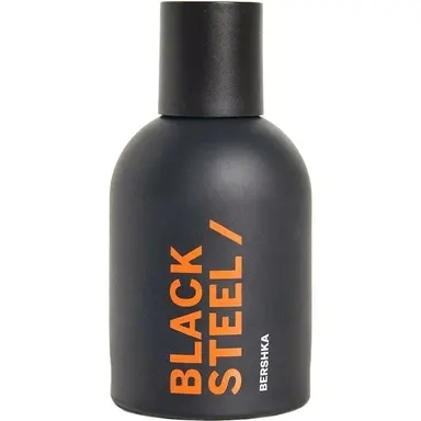 Black Steel by Bershka bottle