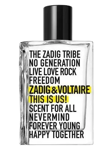 This is Us! by Zadig Voltaire bottle