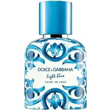 Light Blue pour Homme Capri in Love by Dolce Gabbana bottle