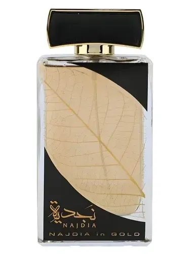 Najdia in Gold by Lattafa bottle