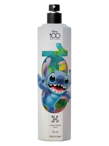 Quasar Next Disney 100 Anos Stitch by O Boticário bottle