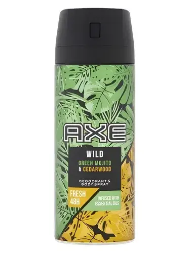 Wild Green Mojito & Cedarwood by Axe bottle