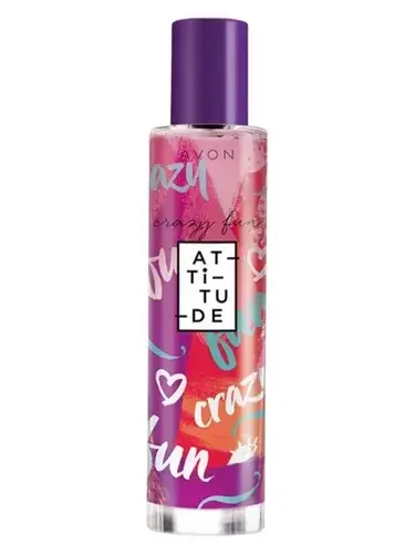 Crazy Fun Attitude by Avon bottle