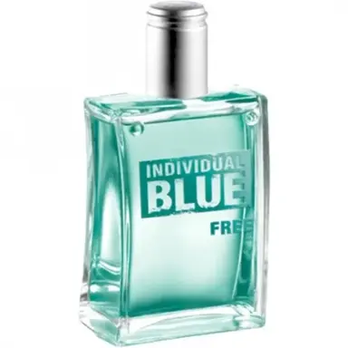 Individual Blue Free by Avon bottle