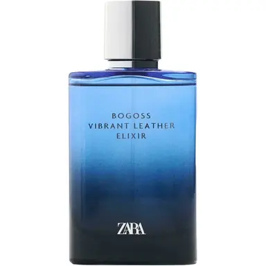 Bogoss Vibrant Leather Elixir by Zara bottle