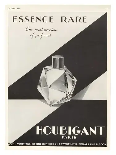 Essence Rare by Houbigant bottle