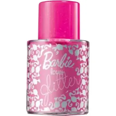 Barbie Loves Glitter by Avon bottle