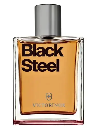 Black Steel by Victorinox bottle
