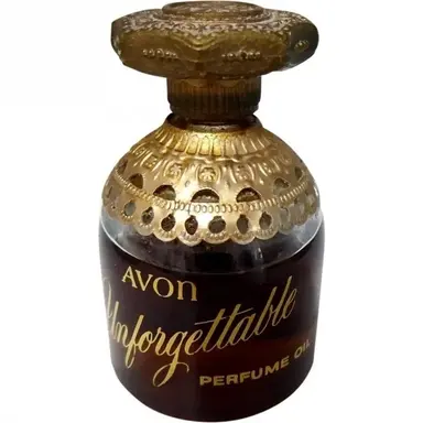 Unforgettable Perfume Oil by Avon bottle