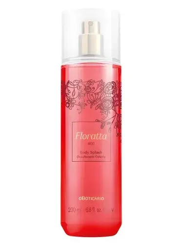 Body Splash Floratta Red by O Boticário bottle