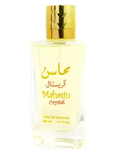 Mahasin Crystal by Lattafa bottle