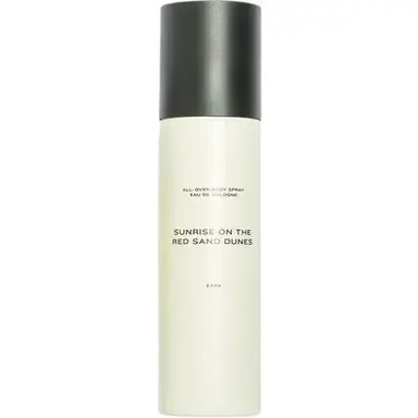 Sunrise on the Red Sand Dunes All-Over Body Spray Eau de Cologne by Zara bottle
