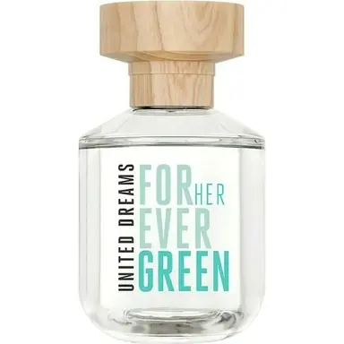 United Dreams Forever Green for Her by Benetton bottle