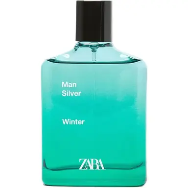 Man Silver Winter by Zara bottle