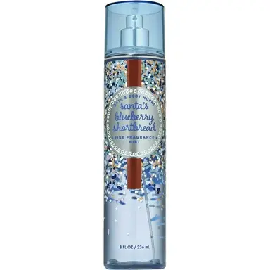 Santa's Blueberry Shortbread by Bath & Body Works bottle
