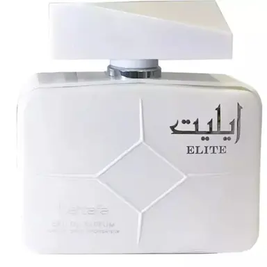 Elite Just White by Lattafa bottle