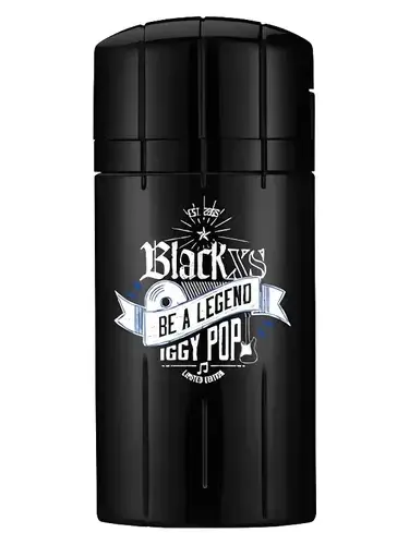 Black XS Be a Legend Iggy Pop by Rabanne bottle
