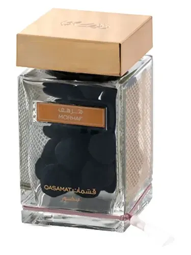 Qasamat Mohraf Oud Moattar by Rasasi bottle