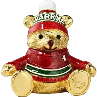 Beautiful Harrods Bear 2023 by Estee Lauder bottle