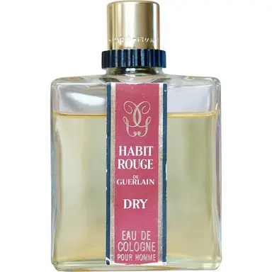Habit Rouge Dry by Guerlain bottle