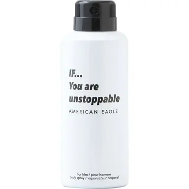 IF… You are unstoppable by American Eagle bottle