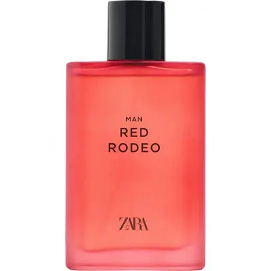 Man Red Rodeo by Zara bottle