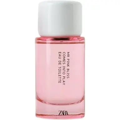 Mr Pink Bliss Comes into Play by Zara bottle