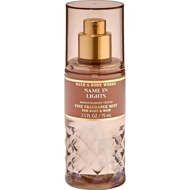 Name in Lights by Bath & Body Works bottle