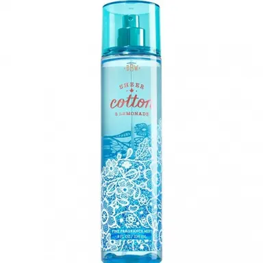 Sheer Cotton & Lemonade by Bath & Body Works bottle