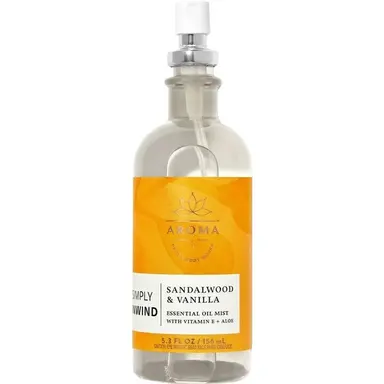 Simply Unwind - Sandalwood & Vanilla by Bath & Body Works bottle