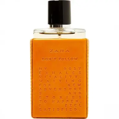 Don't Follow by Zara bottle